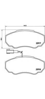 brembo p23091