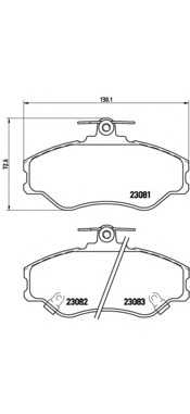 brembo p30005
