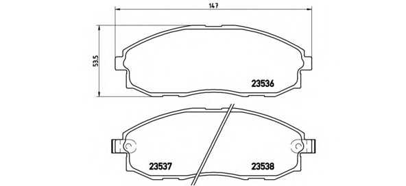 brembo p30010