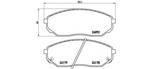 brembo p30019