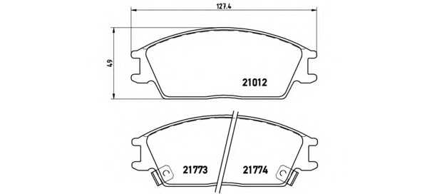 brembo p30024