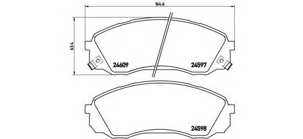 brembo p30041