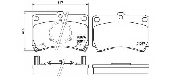 brembo p49007