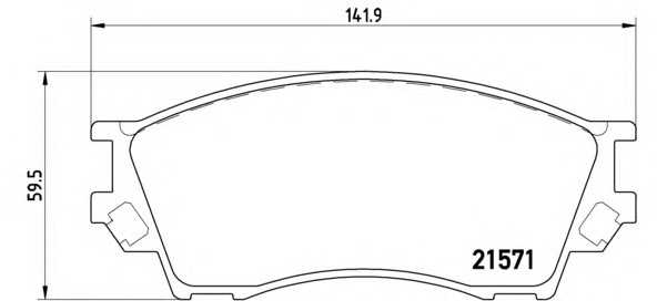 brembo p49019