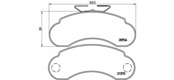 brembo p50021