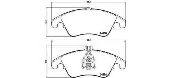 brembo p50069