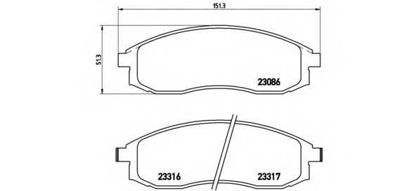 brembo p54032