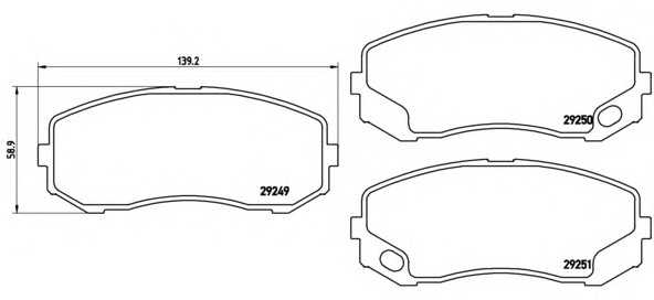 brembo p54043