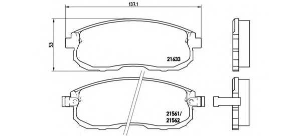 brembo p56021