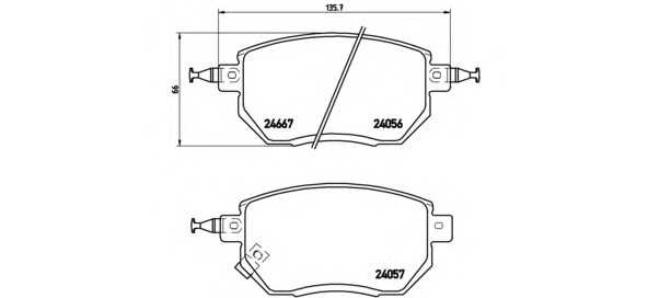 brembo p56051