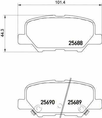 brembo p61111