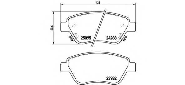 brembo p66001