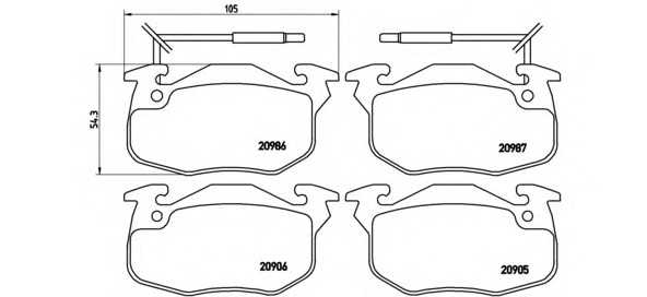 brembo p68010