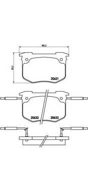brembo p68011