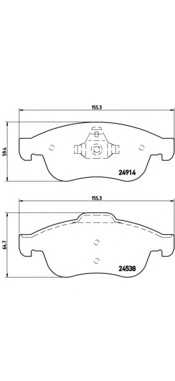 brembo p68050