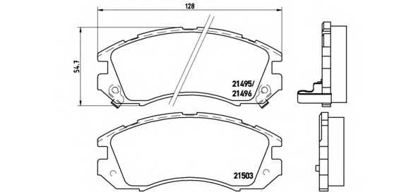 brembo p78004