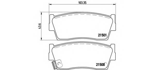 brembo p79006