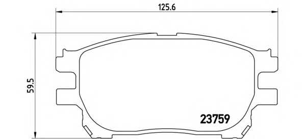 brembo p83070