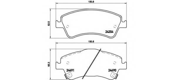 brembo p83081