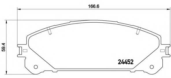 brembo p83145