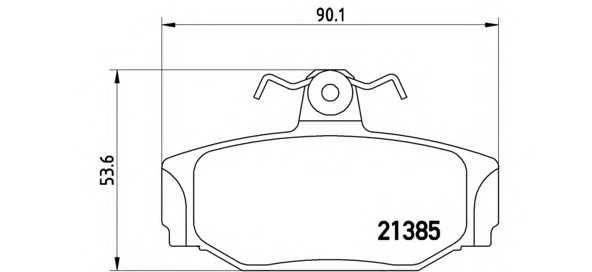 brembo p86009