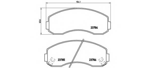 brembo p99003