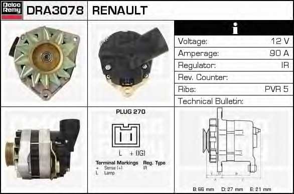 delcoremy dra3078