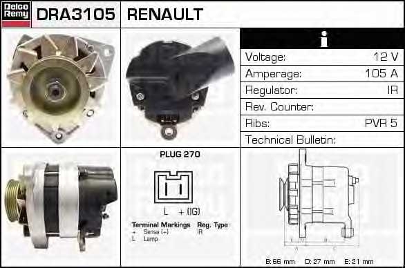 delcoremy dra3105