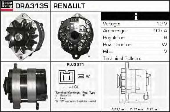 delcoremy dra3135