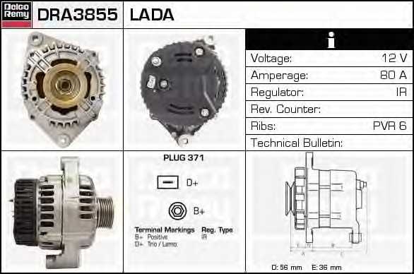 delcoremy dra3855