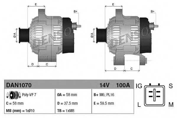 denso dan1070