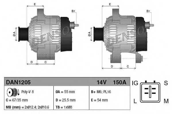 denso dan1205