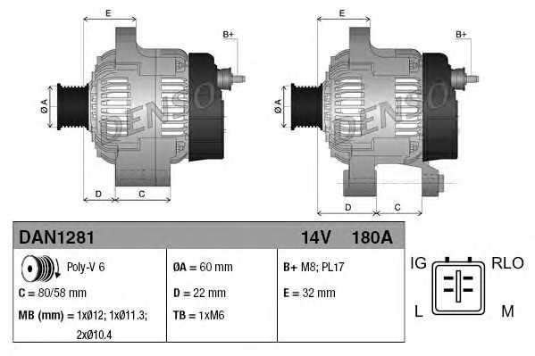 denso dan1281