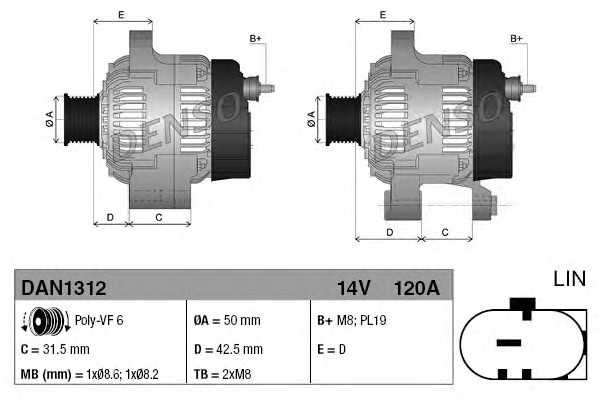denso dan1312