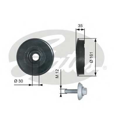 gates tvd1025a