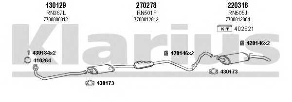 klarius 720227e