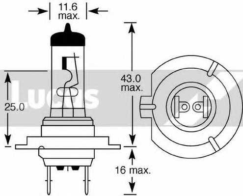 lucaselectrical llx477bl