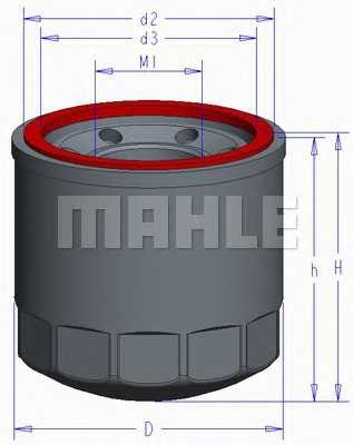 mahleoriginal oc1050