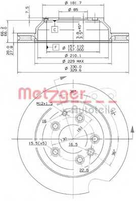 metzger 25136v