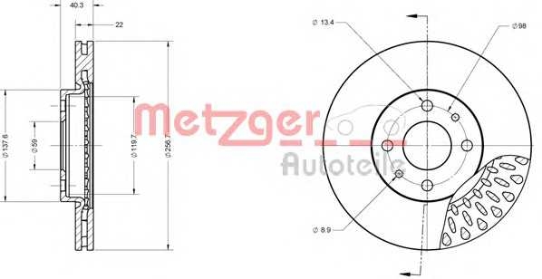 metzger 6110216