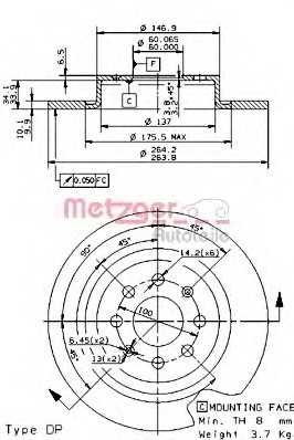 metzger 6110443