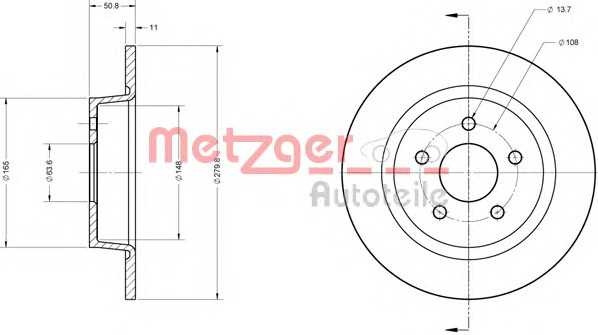 metzger 6110604