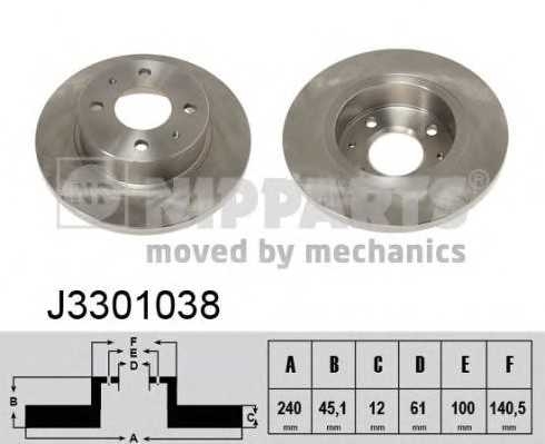 nipparts j3301038