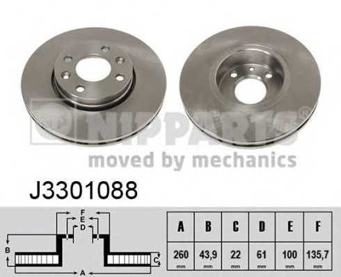 nipparts j3301088
