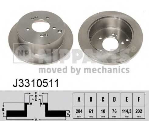 nipparts j3310511