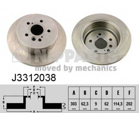 nipparts j3312038