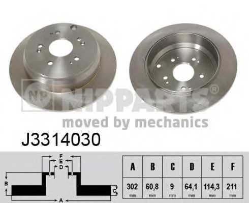 nipparts j3314030