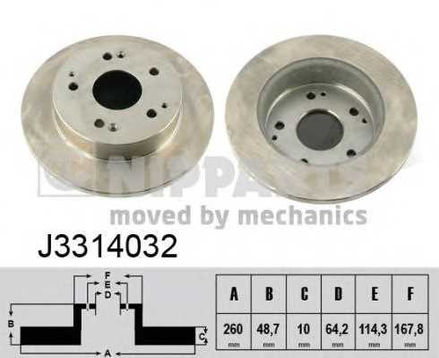 nipparts j3314032