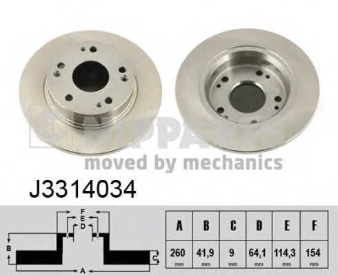 nipparts j3314034