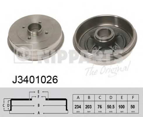 nipparts j3401026